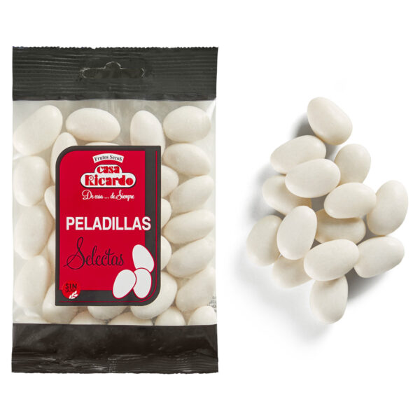 Peladillas blancas. Envase 150gr.