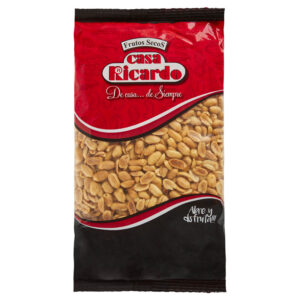 Cacahuetes fritos repelados con sal. Envase 1kg.