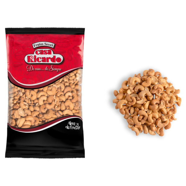 Anacardo frito con sal. Envase 1kg.