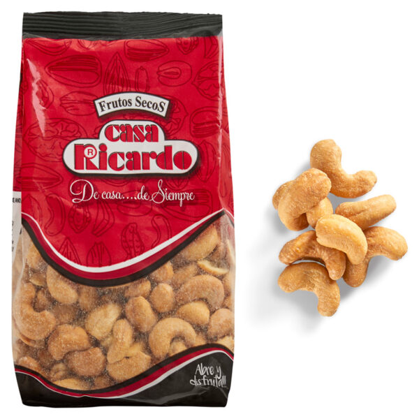 Anacardo frito. Envase 200gr.