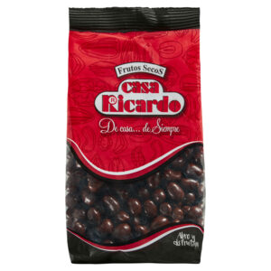 Cacahuetes Chocolate Negro. Envase 250gr.