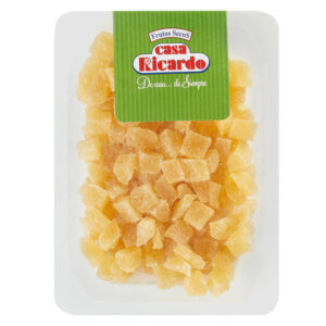 Piña cubos. Envase 120gr.